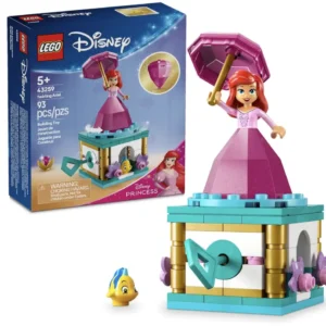LEGO Disney Princess 43259 - La Aventura Giratoria de Ariel
