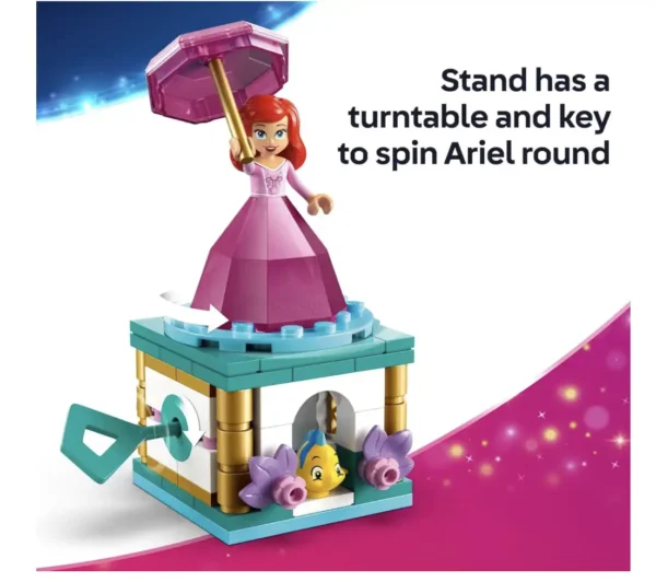 LEGO Disney Princess 43259 - La Aventura Giratoria de Ariel - Image 4