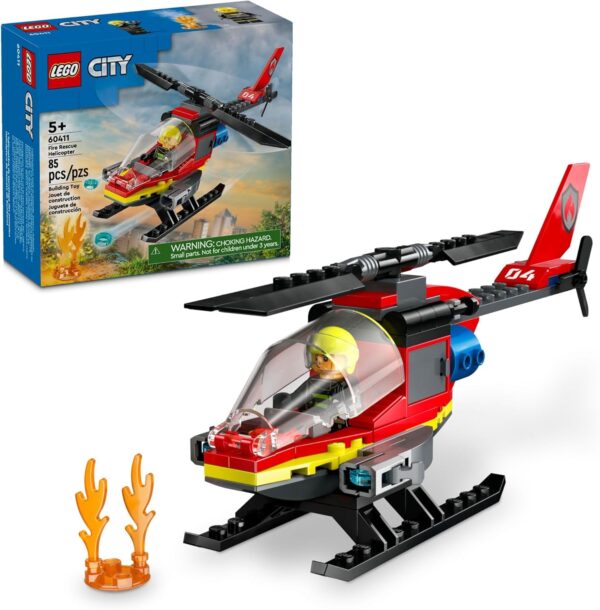 LEGO City 60411 Helicóptero de Rescate de Bomberos - Image 5