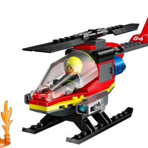 LEGO City 60411 Helicóptero de Rescate de Bomberos