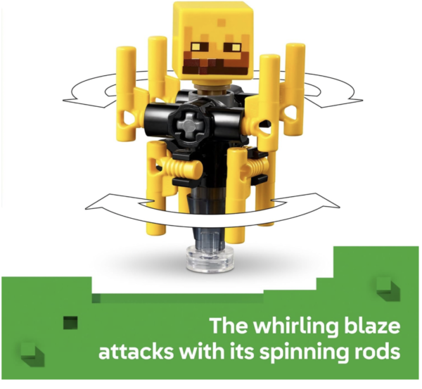 LEGO Minecraft 21266 - La Batalla de Lava en el Nether - Image 4