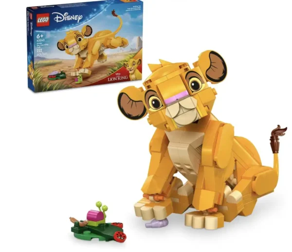 LEGO Disney 43243 – Simba El cachorro de El Rey León
