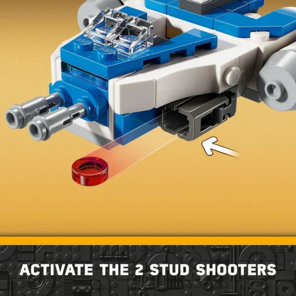LEGO Star Wars: The Clone Wars - Caza Estelar Y-Wing Microfighter del Capitán Rex - Image 4