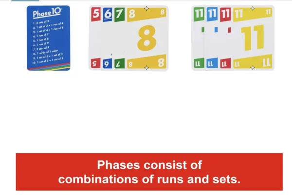 Juego de Cartas Phase 10 - Image 3