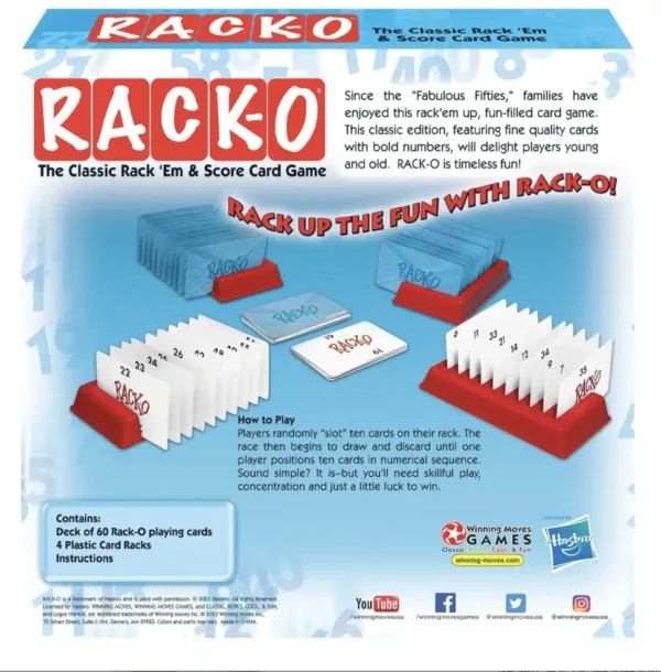 Juego de Cartas RACK-O - Image 3