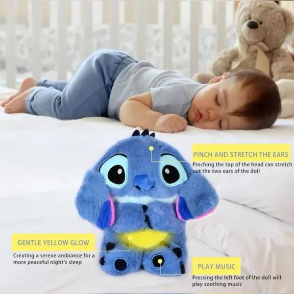 Muñeco de Peluche Stitch con Luz y Música - Image 2